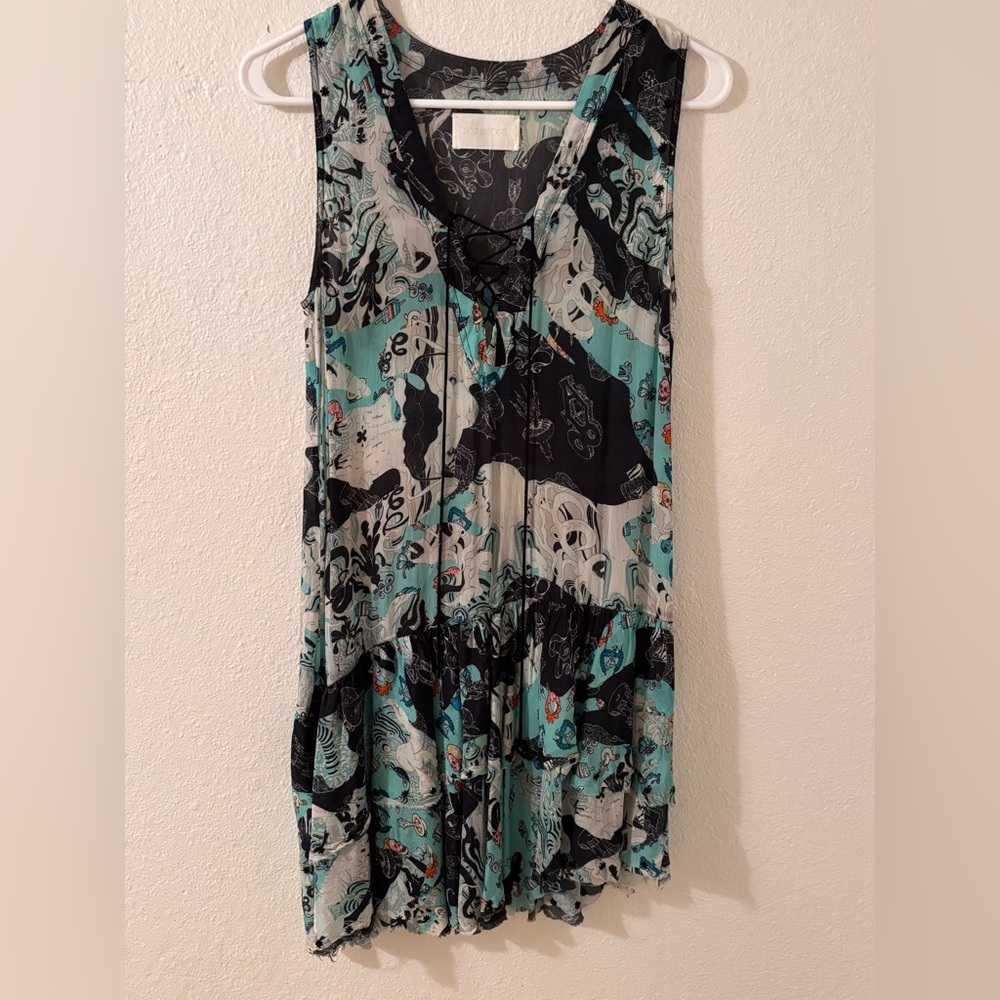 Zadig & Voltaire Multicolor Abstract Dress